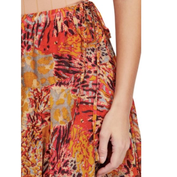 Free People Fallon Print Wide Leg Pant XS & Small - Picture 4 of 7